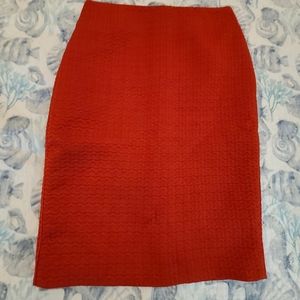 The Limited Red Pencil Skirt